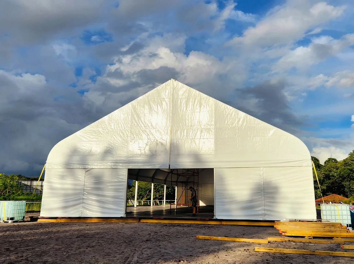 5.TFS Curved Tent