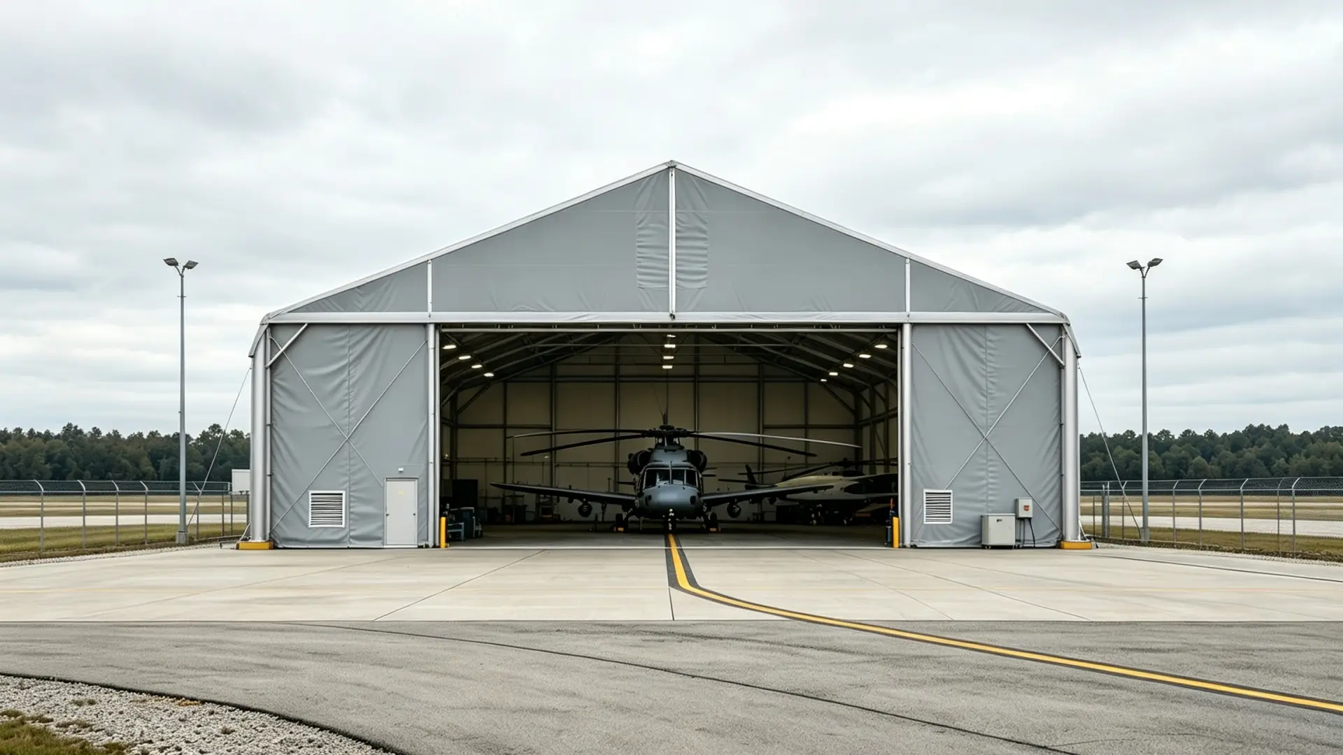 Hangar Tent, view 1