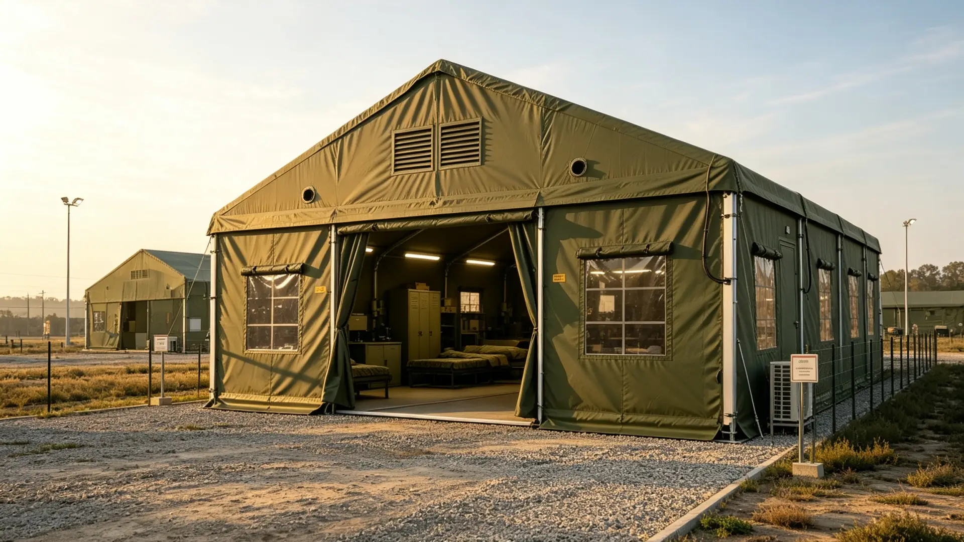 Military Marquees, view 1