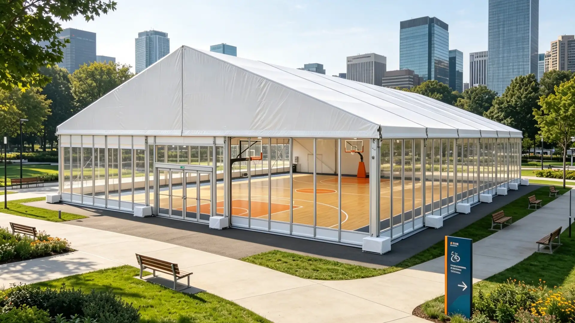 Sports Tent, view 1